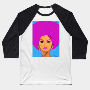 Pam Grier Aka Jackie Brown. XL version Baseball T-Shirt